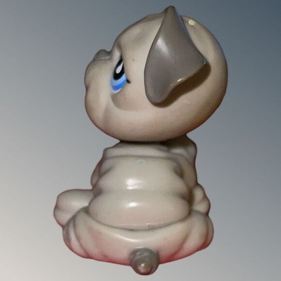 2007 Littlest Pet Shop Pet Pairs Generation 1 Gray Bulldog #508 B14 - Picture 2 of 4